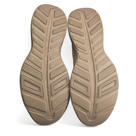 APL TechLoom Phantom Sneakers Men 11.5 Tan Beige Knit Running Hidden Laces New main image 15